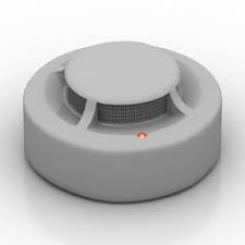 Detector Fire N170216 3d Model Gsm 3ds For Interior 3d Visualization Climatic Hvac Mep Equipment