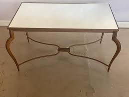 Buy furniture online with delivery australia wide including sydney shopping online for sale is easy with temple & webster, an online furniture and home store based in australia. Gold Iron Coffee Table By Rene Prou 1940s For Sale At Pamono