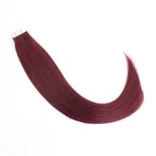 Unlike other hair extensions, weaves are directly sewn into your hair to add volume, length or colour. Tape In Hair Extensions 530 Burgundy Amazingbeautyhair