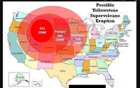 Pin By Kay E Brown On Maps Yellowstone Volcano Yellowstone Natural Disasters