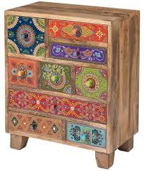 Pin By Asia Dragon On Indian Hand Painted Furniture Bohemian Hippie Style Decor Boho Furniture Bohemian Furniture Furniture Makeover Diy