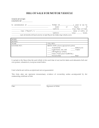 used car bill of sale template word - Fast.lunchrock.co