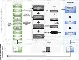 Flow Diagram Of The Life Cycle Of A Canned Anchovy Product