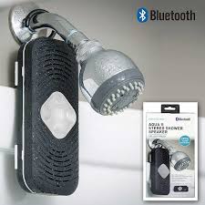 Soundlogic Xt Aqua Stereo Bluetooth Water Resistant Shower Speaker Shower Speaker Bluetooth Stereo