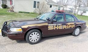 5 Sheriff S Car Crawford County Crawford County Novelty Christmas Crawford