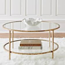 Home Decorators Collection Bella Aged Gold Coffee Table 9501200910 The Home Depot In 2020 Gold Coffee Table Round Glass Coffee Table Gold Glass Coffee Table