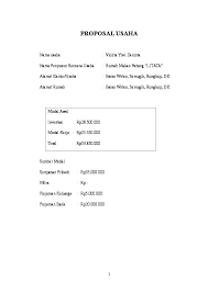 Contoh proposal usaha makanan by posted on. Doc Proposal Usaha Rumah Makan Padang Rudi Cahyadi Academia Edu