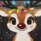 Jolly Reindeer - Pizza/Painting Class Party