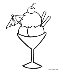 Download and print these ice cream sundae coloring pages for free. 61 Excelent Ice Cream Coloring Pages Haramiran Coloring Library