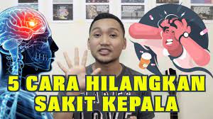 Jika anda menderita migrain, letakkan kompres dingin di dahi anda. 5 Cara Hilangkan Sakit Kepala Youtube