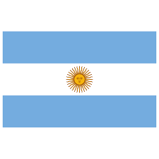 The argentine flag (la bandera) was created and first raised on february 27, 1812, four years before argentina declared independence from spain. Ar Argentina Flag Icon Public Domain World Flags Iconset Wikipedia Authors