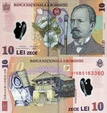 The issuer is the bank of england. 10 Lei Romania Numista