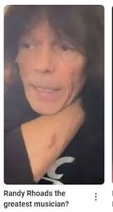 Was Randy Rhoads the greatest musician you ever shared the stage with?