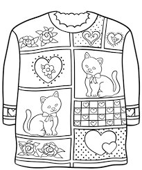 Please, feel free to share these 600x790 pet coloring pages bobcat as house pet coloring pages ugglys pet. Free Ugly Christmas Sweater Coloring Pages Printable