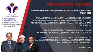 Permohonan ini boleh dibuat secara dalam talian (online) bermula pada 4 april hingga 18 april 2021 menerusi laman web yayasan terengganu. Pemakluman Urus Setia Penerangan Darul Iman Updi Facebook
