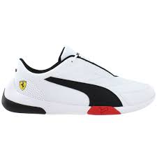 Puma scuderia ferrari drift cat 8 mens white motorsport sneakers shoes 11. Puma Kart Cat Iii X Scuderia Ferrari Lace Up Sneakers Big Kid White Boys Lace Up Sneakers