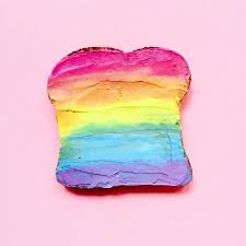 Every inch of the room was strobing with color and seething with techno pop sounds. Rainbow Aesthetic
