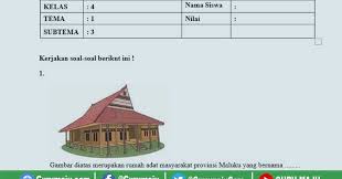 Jun 13, 2021 · soal tema 1 kelas 4. Soal Uh Ph Kelas 4 Tema 1 Kurikulum 2013 Revisi Tahun 2021 Guru Maju