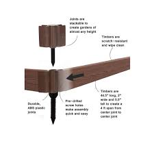We're also pinning some of the smartest and most useful raised bed products and ideas for irrigation, trellises, liners. Frame It All Diy Raised Garden Bed Anchor Brackets Use Your Own 2 Lumber 300001028 The Home Depot