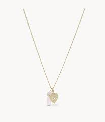 Hold the quartz crystal in your hand. Power Of Crystals Rose Quartz Pendant Necklace Jf03471710 Fossil