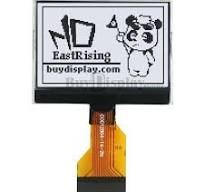 1.7 inch Low Cost White 128x64 Graphic COG LCD Display ST7567 SPI