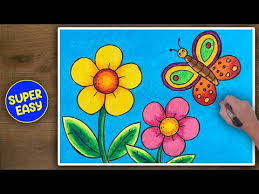 Check spelling or type a new query. Video Draw And Color Flower And Butterfly For Kids