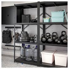 Bror Storage Unit With Cabinet Cart Ikea Workout Room Home Gym Room At Home Diy Home Gym