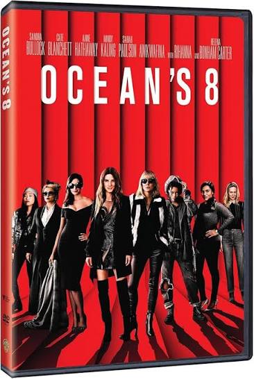 Amazon.com: Ocean's 8 (DVD) : Michael Tadross, Mike Tadross, Steven  Soderbergh, Gary Ross, Gary Ross, Sandra Bullock, Susan Ekins, Cate  Blanchett, Olivia Milch, Sandra Bullock, Jesse Ehrman, Anne Hathaway, Mindy  Kaling, Bruce