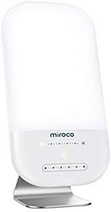 Amazon Com Light Therapy Lamp Miroco Led Bright White Therapy Light Uv Free 10000 Lux 6 Brightness Levels In 2020 Light Therapy Lamps Therapy Lamp Light Therapy