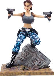 tomb raider adventures of lara croft statue by gaming heads