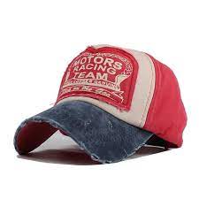 Vintage Racing Team Cap Lids Loft Hats For Men Summer Cap Snapback Hats