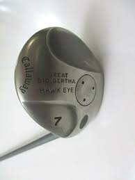 Mens Callaway Great Big Bertha Hawkeye Titanium 7 Wood Graphite Firm Callaway In 2020 Big Bertha Hawkeye Bertha