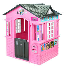 L O L Surprise Indoor And Outdoor Cottage Playhouse With Glitter Multi Colored Play Houses Build A Playhouse Little Tikes