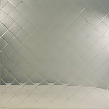 We have both and both are affordable. Stainless Supply Stainless Steel Diamond Quilted Pattern