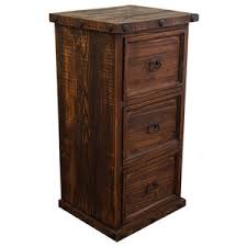 This rustic file cabinet is made from pine with iron hardware. Rustic 3 Drawer File Cabinet Rustic Filing Cabinets By San Carlos Imports Llc Houzz