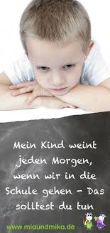 Eltern erfahren, welche kinder in einem jahrgang zur einschulung berücksichtigt werden, und erhalten hinweise zu jetzt wichtigen fragen: Katrin Erzahlt Mein Sohn Wurde Eingeschult Nun Weint Er Jeden Morgen Wenn Wir Zu Schule Gehen Das Kannst Du Tun Schule Hochbegabung Jungs Erziehen