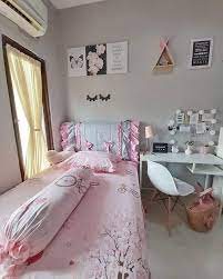 Model kamar tidur dengan semua dinding berwarna putih bisa. Referensi 27 Desain Kamar Tidur Remaja Putri Yang Cantik Dan Minimalis