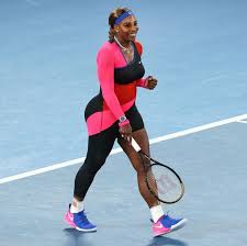 Might be the next star of the williams tennis dynasty! Olympia Wears A Mini Version Of Serena Williams Iconic Unitard