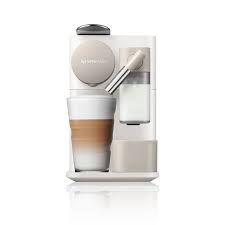 Coming in two elegant colors, mocha brown and silky white, lattissima one is the most compact machine within lattissima range and will perfectly fit in. Lattissima One In Silky White Coffee Latte Machine Nespresso Sg