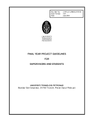 It is necessary to rely on review of here are some simple steps to write a literature review of or a research paper. Final Year Project Guidelines Docsity