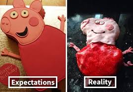There Are No Words My Sister Asked For A Peppa Pig Cake This Is What I Made Expectation Vs Reality Peppa Pig Memes Funny Meme Pictures peppa pig memes funny meme