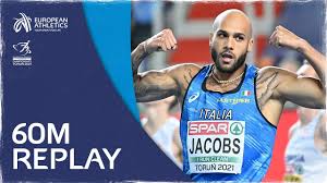 Yaz olimpiyat oyunları'nda atletizmde dünyanın merakla beklediği erkekler 100 metre yarışı yapıldı. Third Time Lucky At European Indoors Jacobs Now Turns His Attention To Outdoor World Stage Feature Wre 21 World Athletics