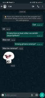 Buka aplikasi whatsapp di ponsel dan buka salah satu chat room. Viral Cara Membuat Stiker Wa Tanpa Aplikasi Fivser