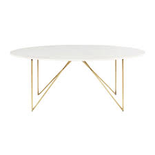 Esstisch Fur 4 6 Personen Aus Weissem Marmor Und Goldfarbenem Eisen L200 Izmir Auf Maisons Du Monde Stobern Sie In Unserer Mo Esstisch Diner Tisch Marmortisch