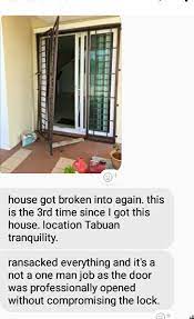 Translation of pecah in english. Sarawak Edition Rumah Dah 3 Kali Kena Pecah Masuk Facebook