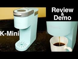 The $20 walmart/mainstays k cup/ground coffee maker. Keurig K Mini Review And Demo Youtube