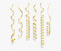 All streamers clip art are png format and transparent background. Gold Streamers Png 1 Image Transparent New Years Eve Background Free Transparent Png Images Pngaaa Com
