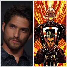 Robbie Reyes AKA Ghost Rider #4 & his Digimon partner Candlemon.