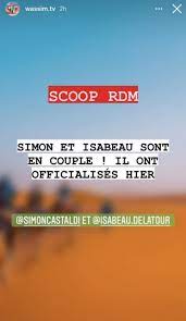 Mar 31, 2021 · simon castaldi aurait un concurrent de taille. Isabeau Ordm En Couple Avec Simon Castaldi Elle Aurait Deja Quelqu Un A L Exterieur