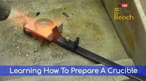 How To Clean Out A Crucible - Melting Down Gold And Silver - Youtube